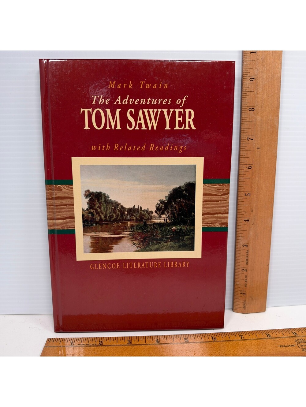 Tom Sawyer Adventures Glencoe Literature Library Mark Twain Student HC Book